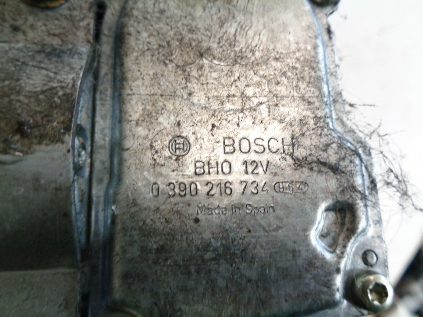 PEUGEOT 405 REAR WIPER MOTOR MECHANISM BOSCH 0390216734