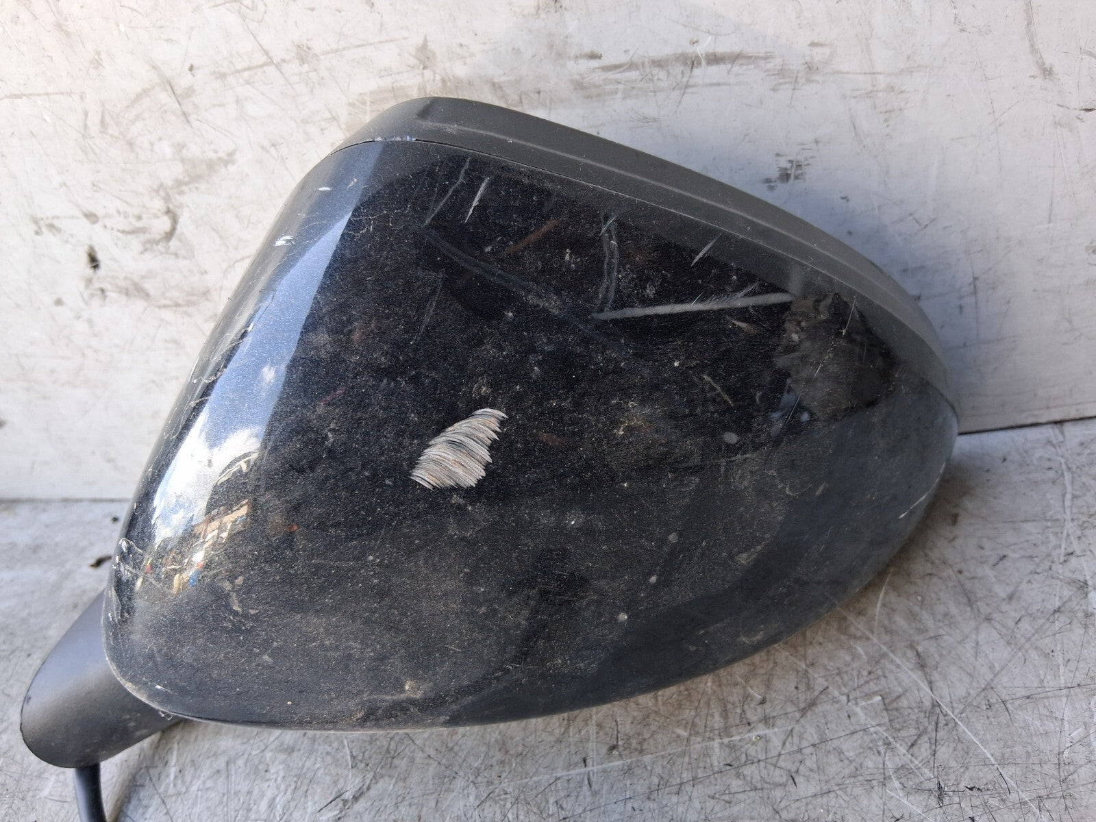 2015 VAUXHALL CORSA E NSF PASSENGER SIDE FRONT LEFT WING MIRROR BLACK 468435664