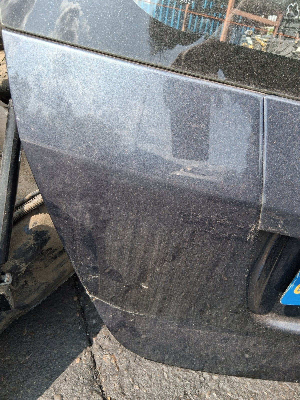 2007 HONDA JAZZ MK2 REAR BOOTLID TAILGATE BLUE