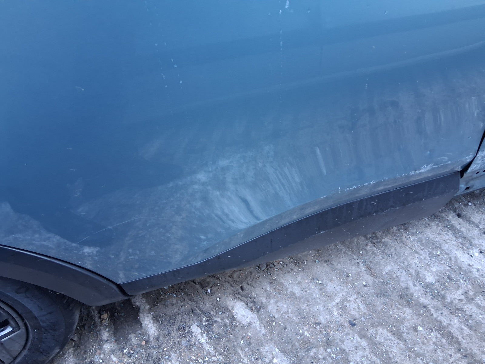 2023 CITROEN C4 MK3 OSR DRIVER SIDE REAR RIGHT BARE DOOR OLBIA BLUE EQN