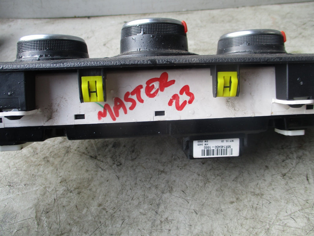 2023 RENAULT MASTER AC HEATER CONTROL WITH TRIM 275106521R