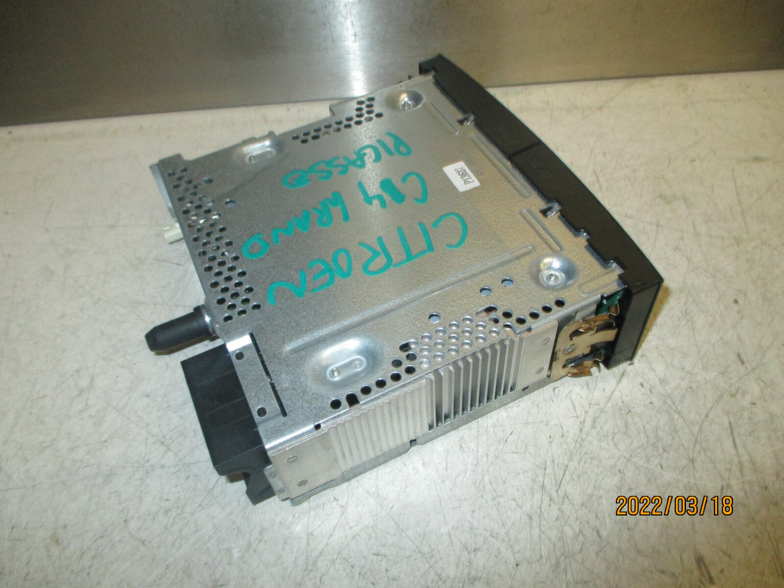 CITROEN C4 GRAND PICASSO 2013 RADIO CD STEREO UNIT PANEL 98032855xt