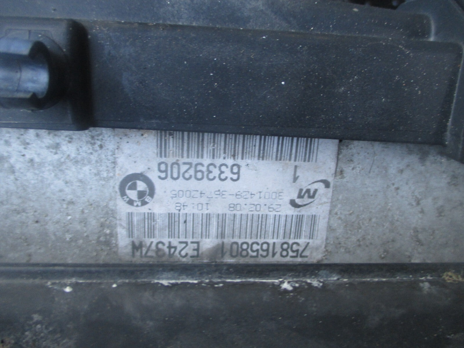 2008 BMW 3 SERIES E90 2.0 PETROL COMPLETE SLAM PANEL RAD PACK RADIATOR