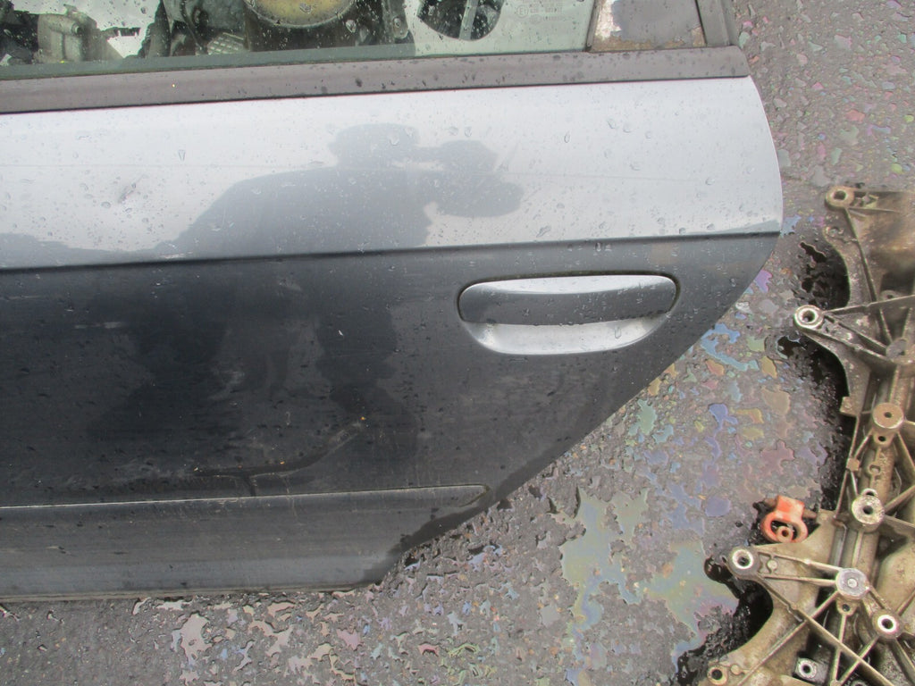 2006 AUDI A3 8P NSR PASSENGER SIDE REAR COMPLETE DOOR GREY MET LX7Z