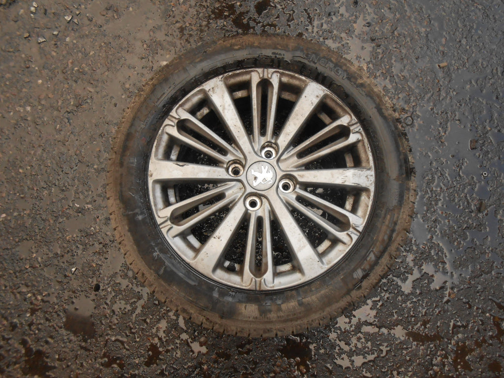 PEUGEOT 208 2016 MULTI SPOKE 4 STUD ALUMINIUM ALLOY WHEEL 195/55 R16 002