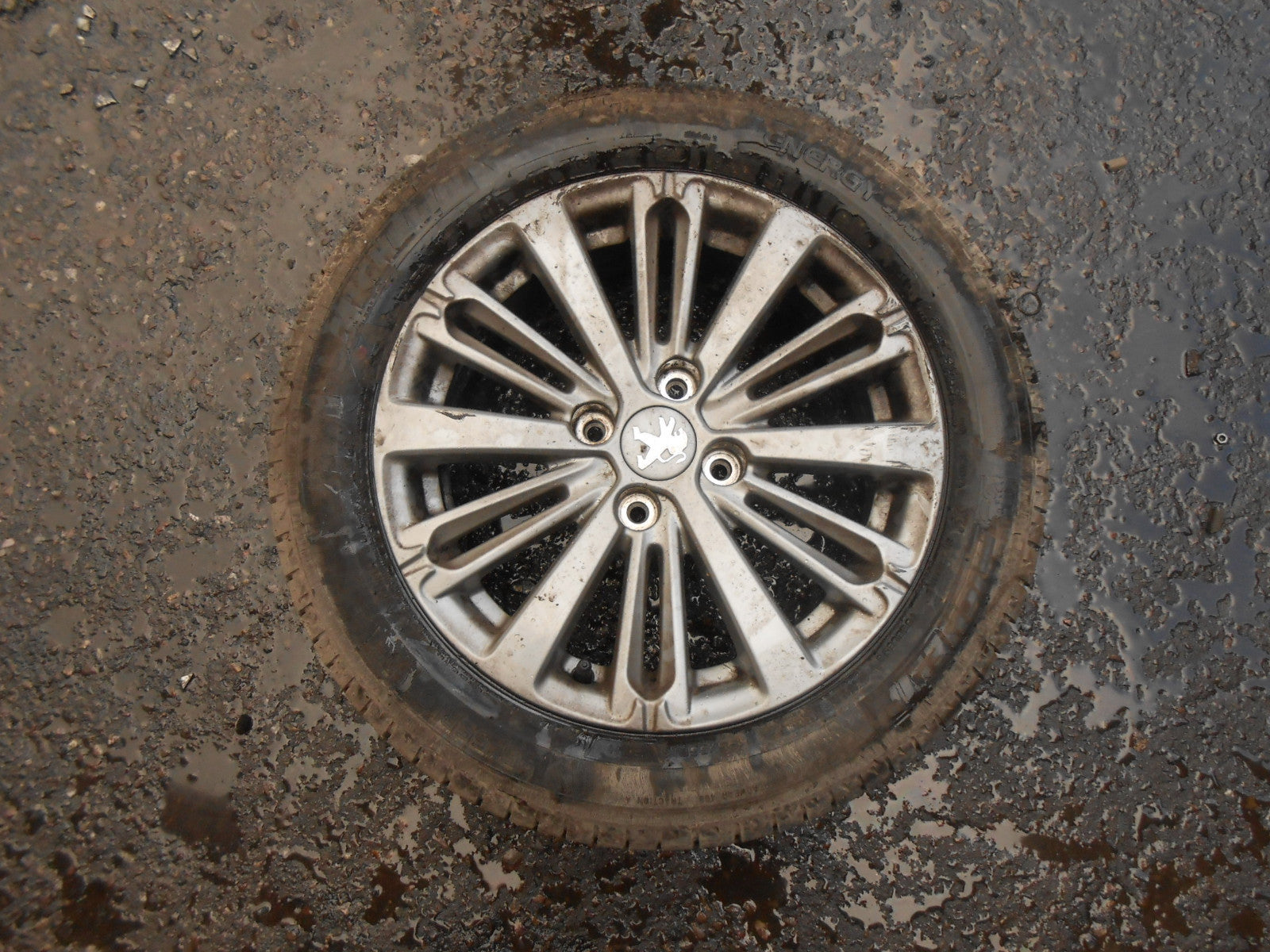 PEUGEOT 208 2016 MULTI SPOKE 4 STUD ALUMINIUM ALLOY WHEEL 195/55 R16 002
