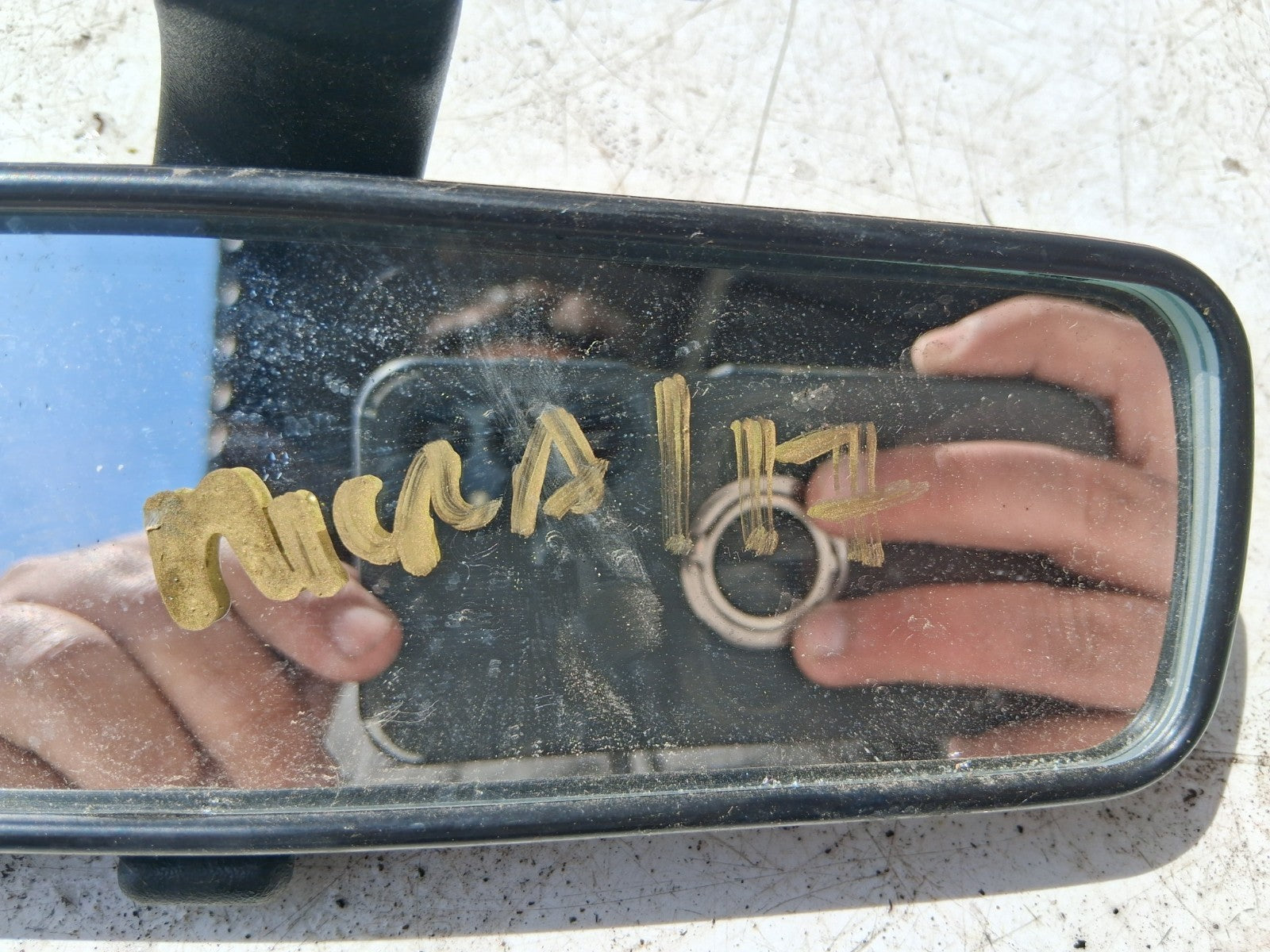 2017 NISSAN MICRA K14 INTERIOR REAR VIEW MIRROR