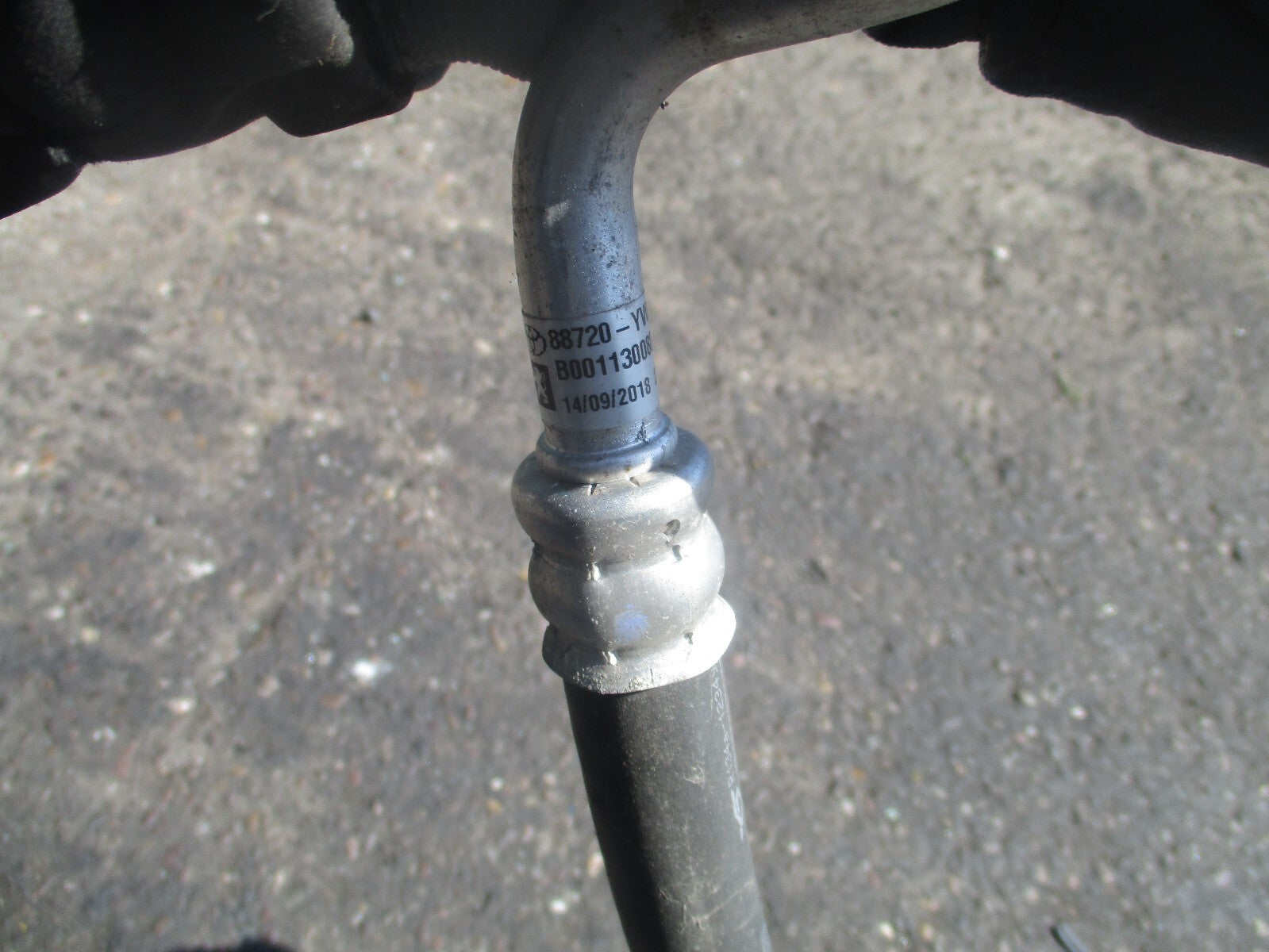 2019 PEUGEOT 108 AIR CONDITIONING HOSE PIPES B001130080
