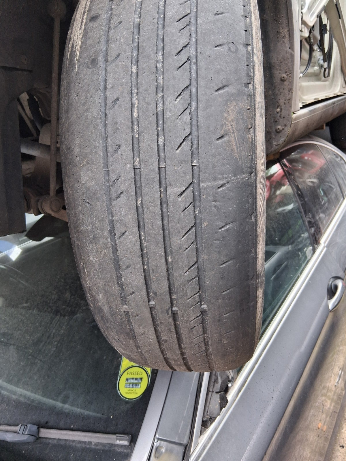 2007 VW VOLKSWAGEN GOLF MK5 15 INCH ALLOY WHEEL WITH TRYE 195/65R15