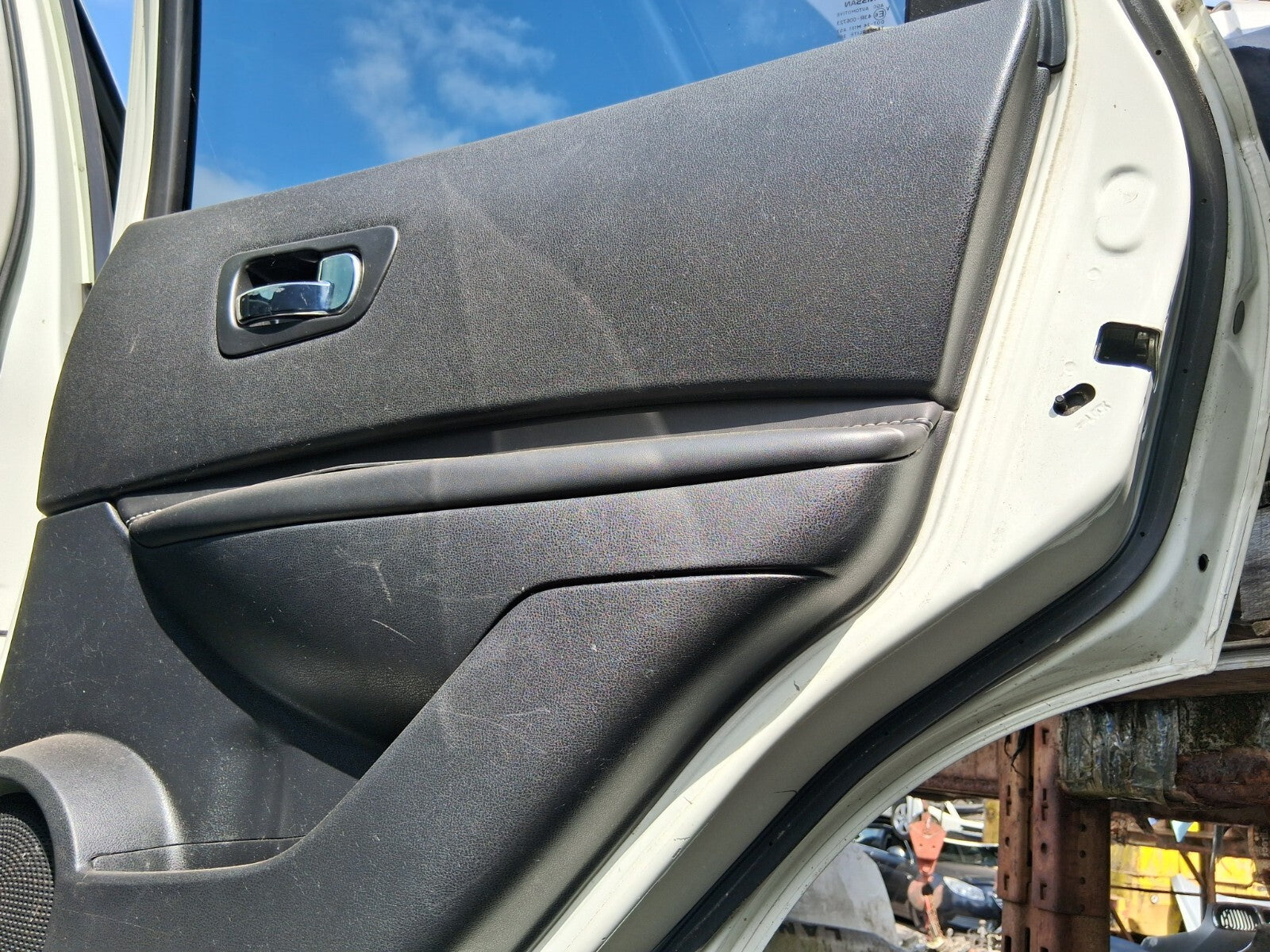 2013 NISSAN QASHQAI J10 OSR DRIVER SIDE REAR RIGHT WINDOW GLASS