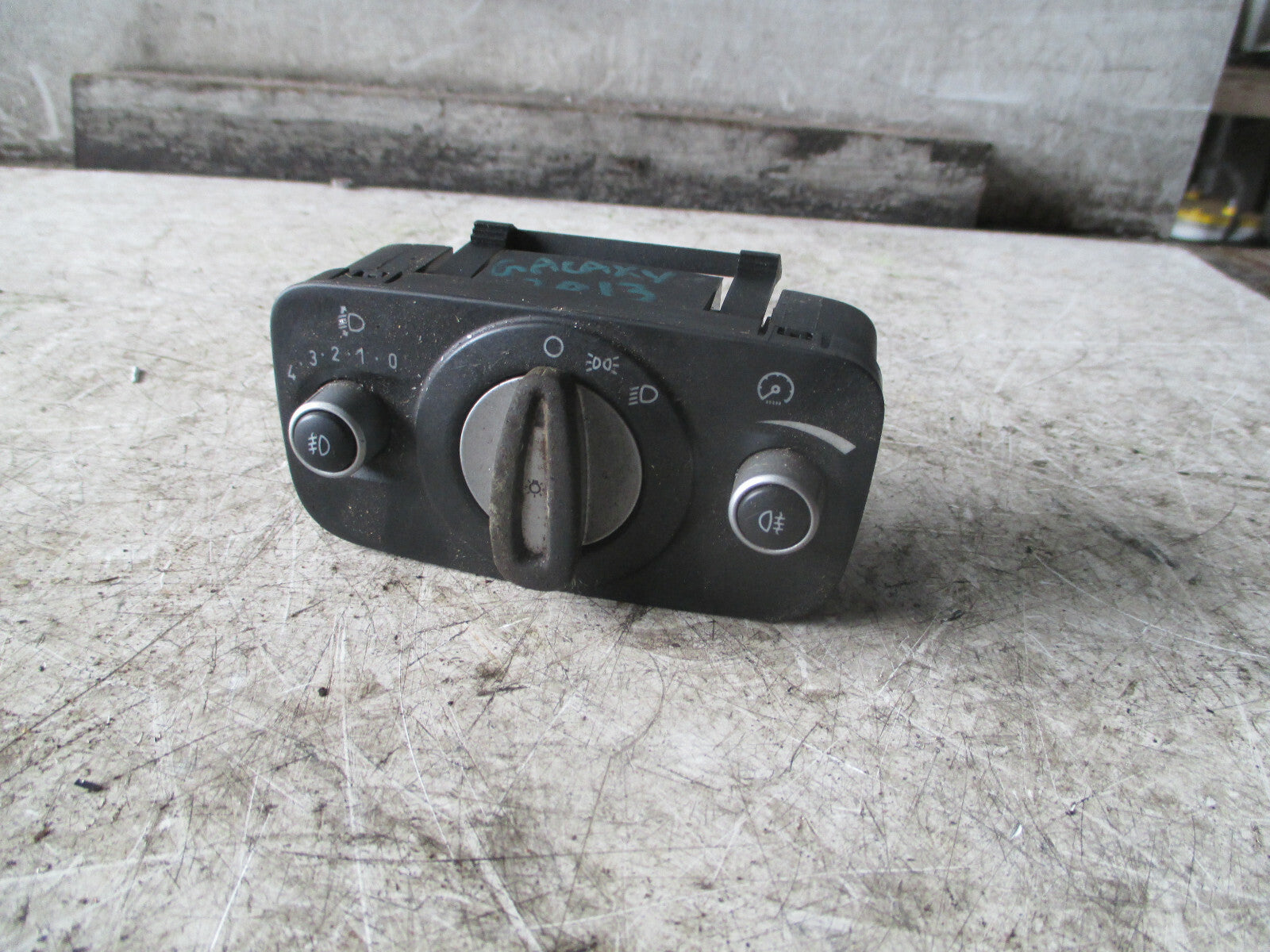 FORD GALAXY 2013 MK3 HEADLIGHT CONTROL SWITCH BUTTON AG9T13A024AB