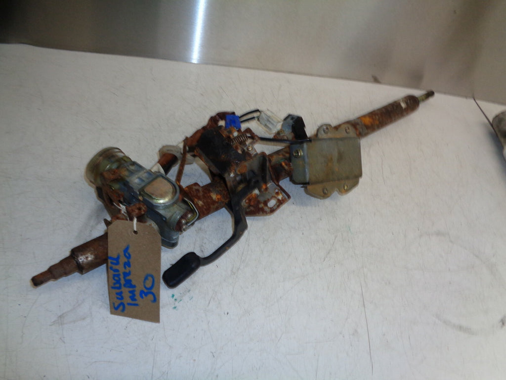 SUBARU IMPREZA COMPLETE STEERING COLUMN