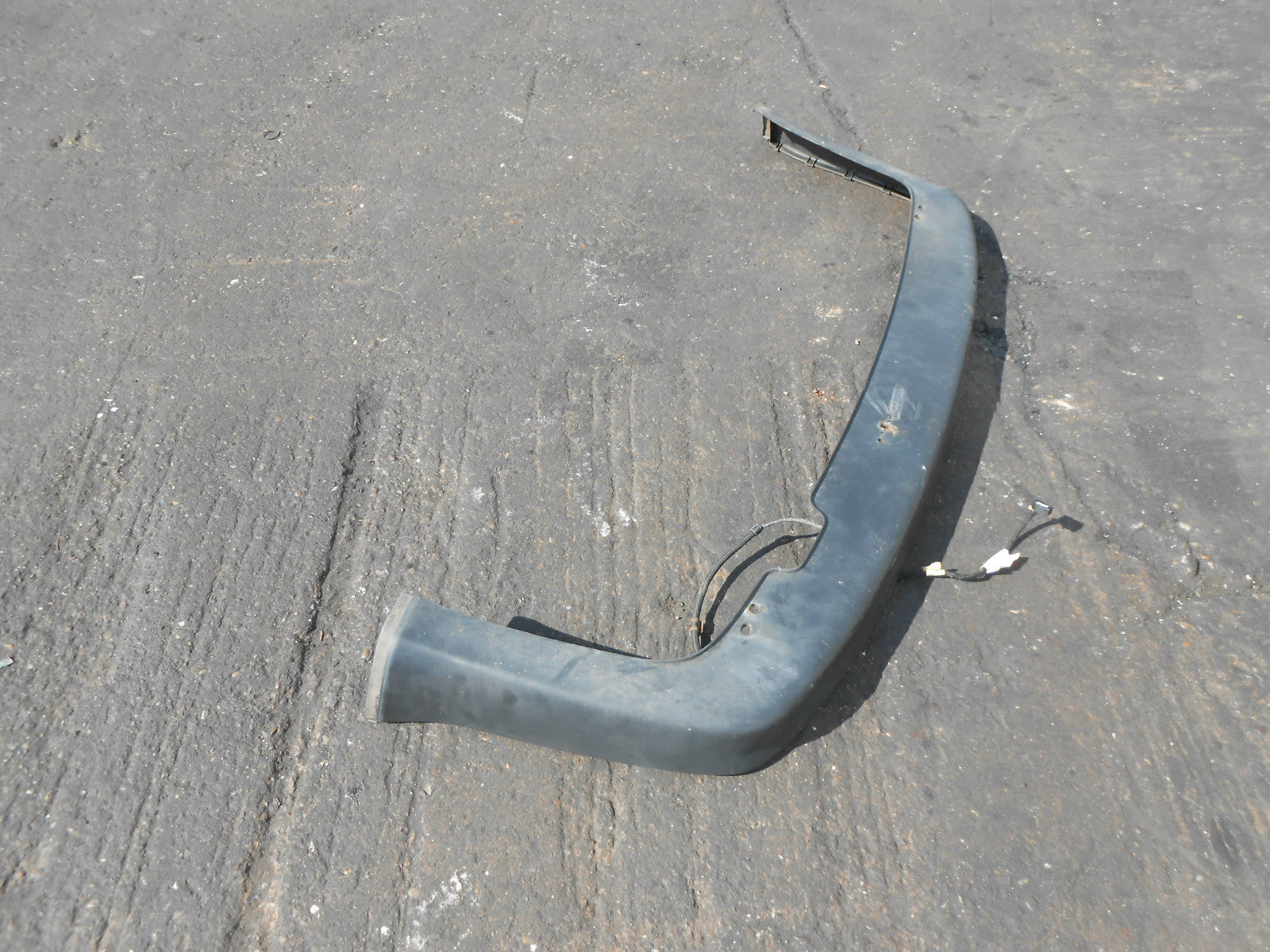 VOLKSWAGEN VW BORA 1J2 2004 REAR BUMPER LOWER VALANCE SPLITTER PDC TYPE