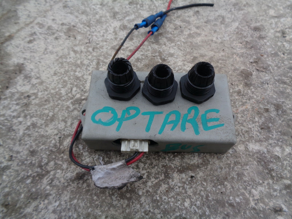 OPTARE ALERO PARTY BUS 2003 ELECTRICAL SWITCHES