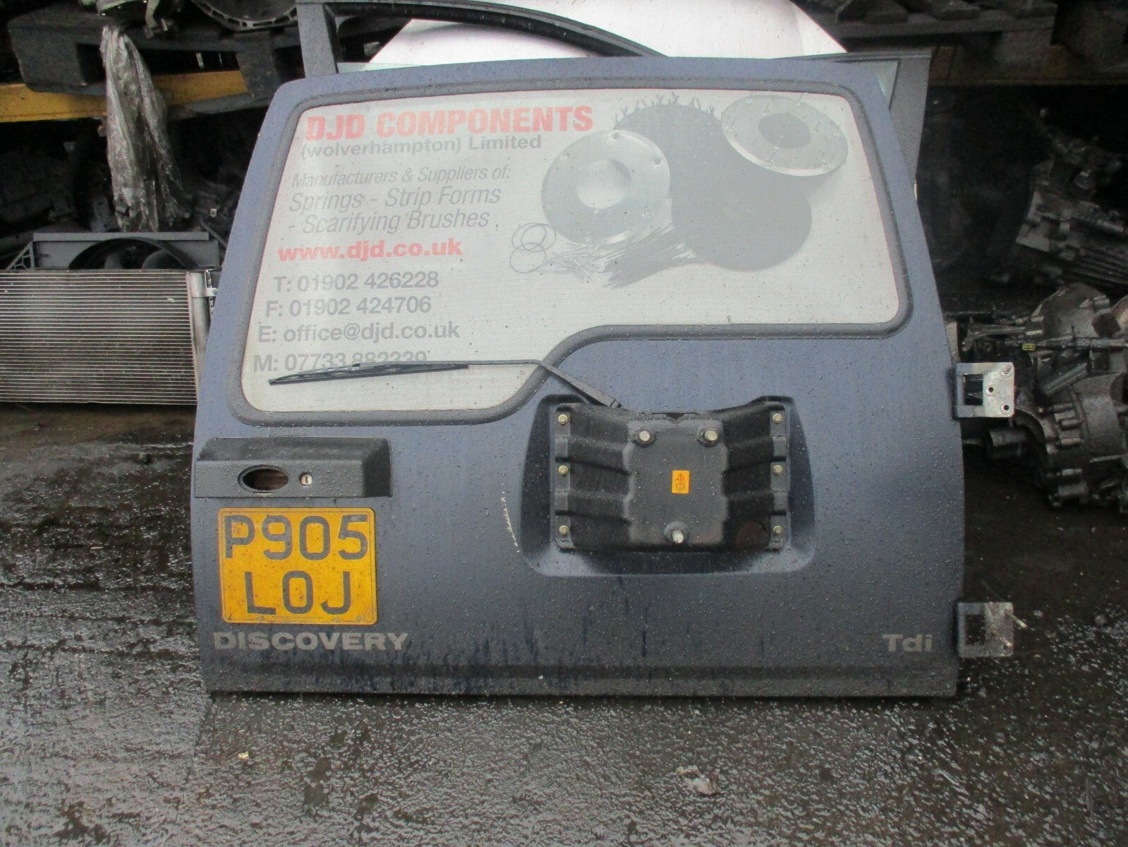RANGE ROVER DISCOVERY 2 2000 COMPLETE BOOTLID TAILGATE DARK BLUE