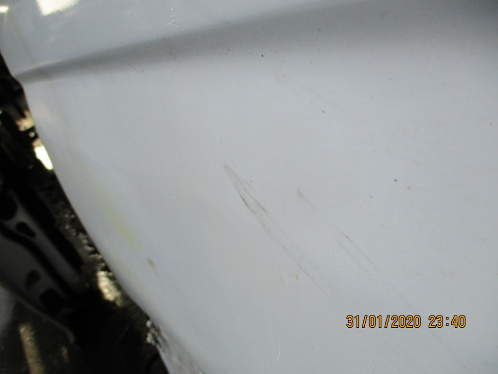 MERCEDES SPRINTER W906 2014 LOW ROOF PASSENGER SIDE SLIDING DOOR WHITE DAMAGED