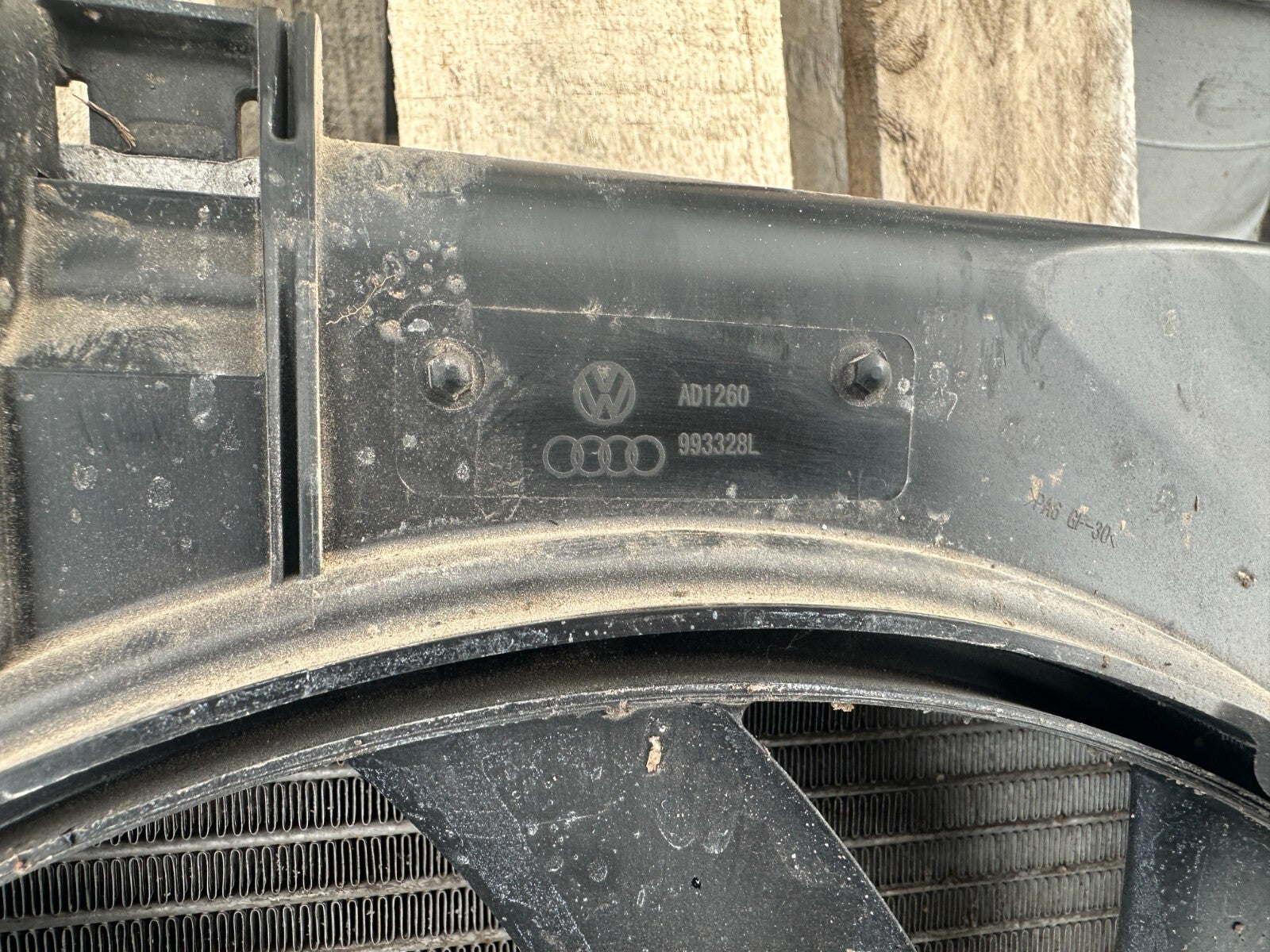 2017 AUDI A6 C7 2.0 DIESEL AUTO RAD PACK WATER RADIATOR COOLANT AC CONDENSER