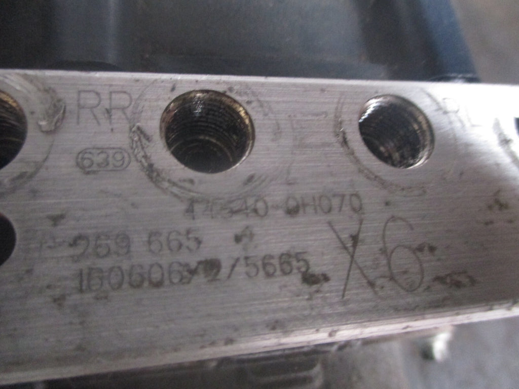 CITROEN C1 MK2 2014 ABS PUMP MODULATOR/CONTROL UNIT 445400H070