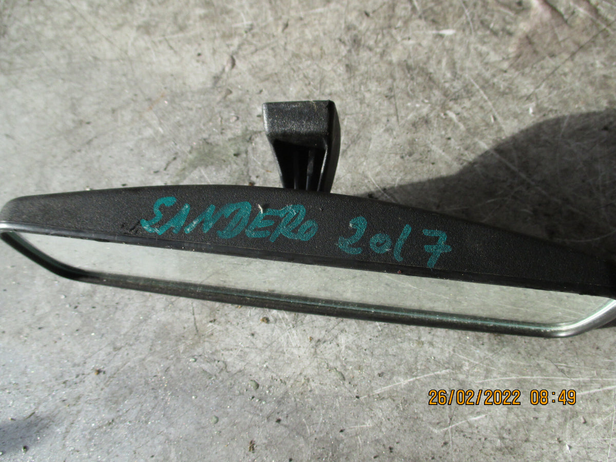 DACIA SANDERO 2017 INTERIOR REAR VIEW MIRROR ASSEMBLY UNIT