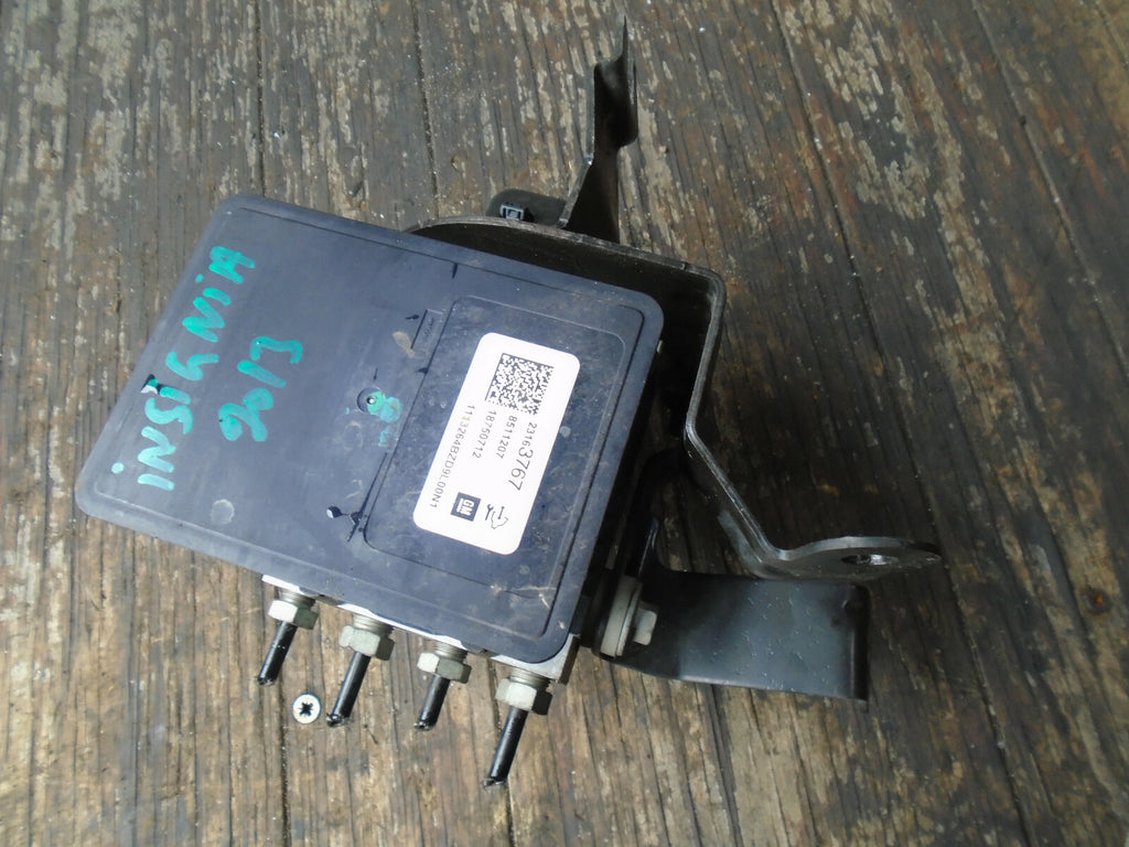 VAUXHALL INSIGNIA 2013 2.0 CDTI ABS PUMP ECU CONTROL MODULE 23163767