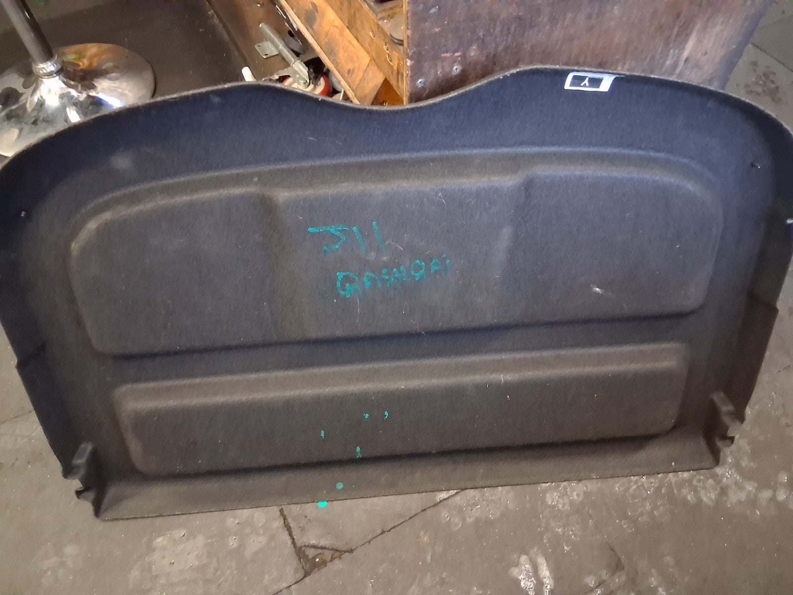 2021 NISSAN QASHQAI J11 MK2 REAR STORAGE LOAD COVER PARCEL SHELF