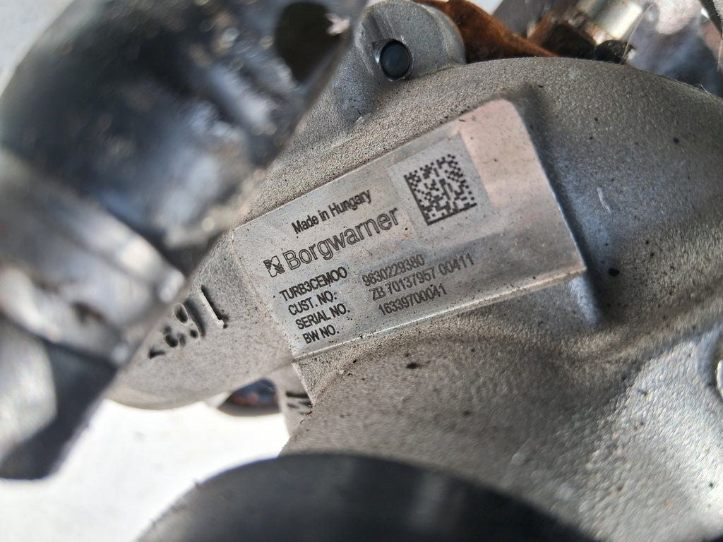 2021 CITROEN C4 MK3 1.2 PETROL TURBO CHARGER TURBOCHARGER TURBO 9830229380