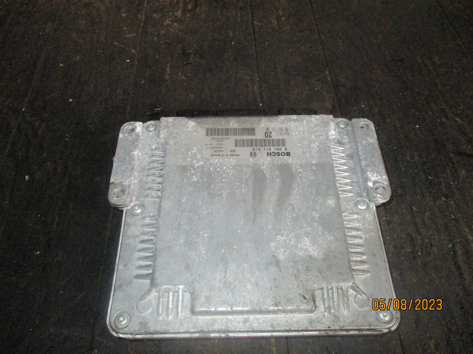 CITROEN PICASSO 2005 ECU ENGINE CONTROL UNIT 9658373180