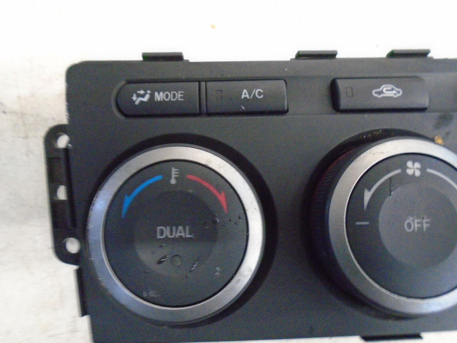 MAZDA 6 2009 MK2 AIR CON CLIMATE HEATER CONTROL SWITCH PANEL