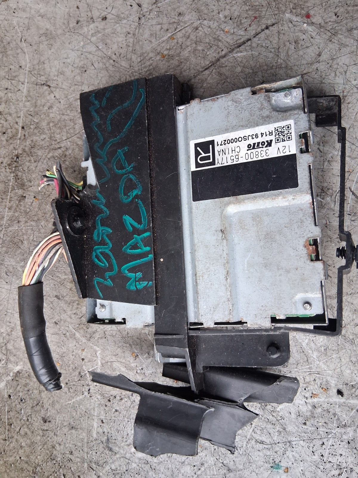2019 MAZDA 6 MK3 SKYACTIVE HEADLIGHT CONTROL MODULE 338006517Y