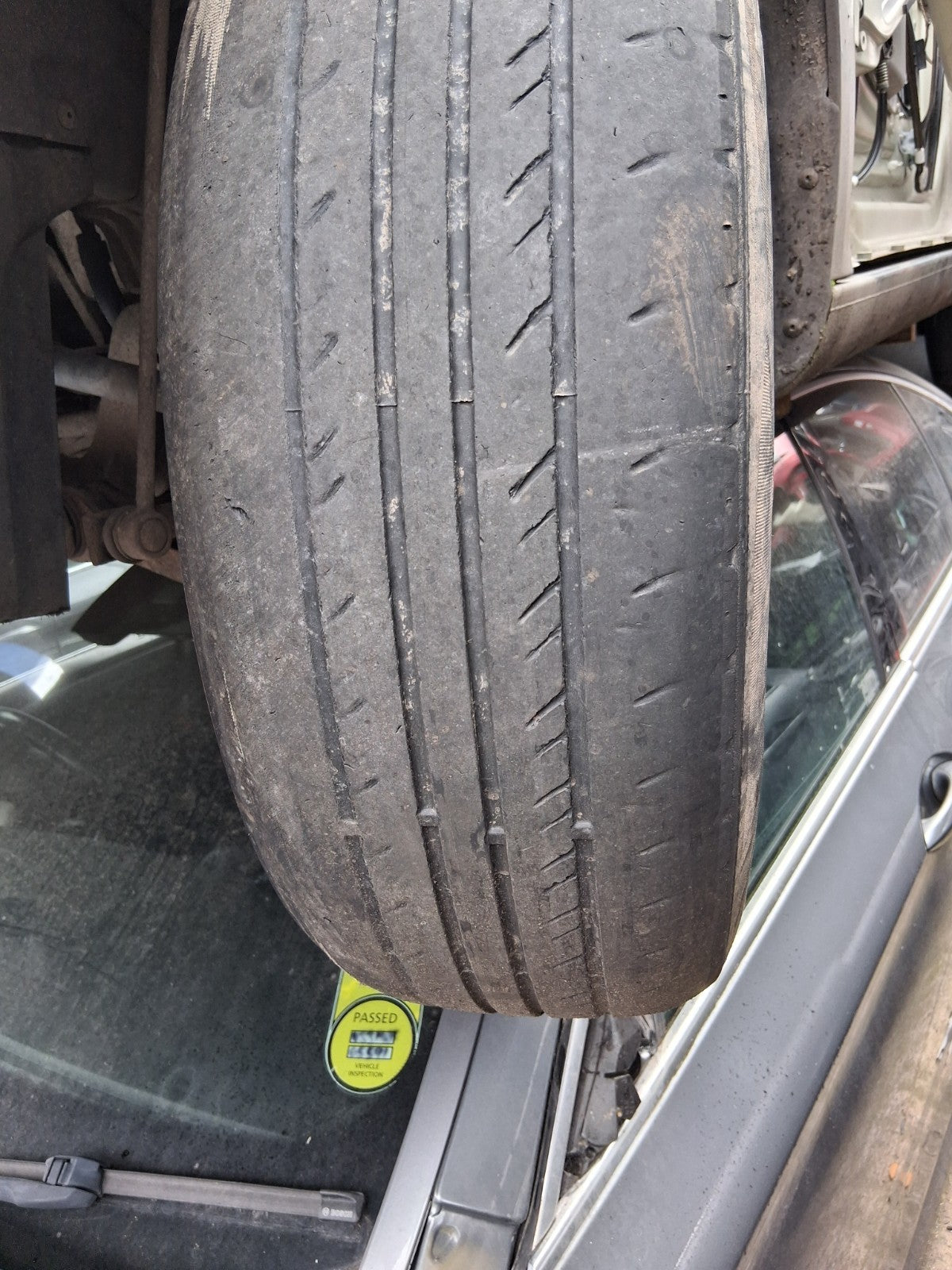 2007 VW VOLKSWAGEN GOLF MK5 15 INCH ALLOY WHEEL WITH TRYE 195/65R15