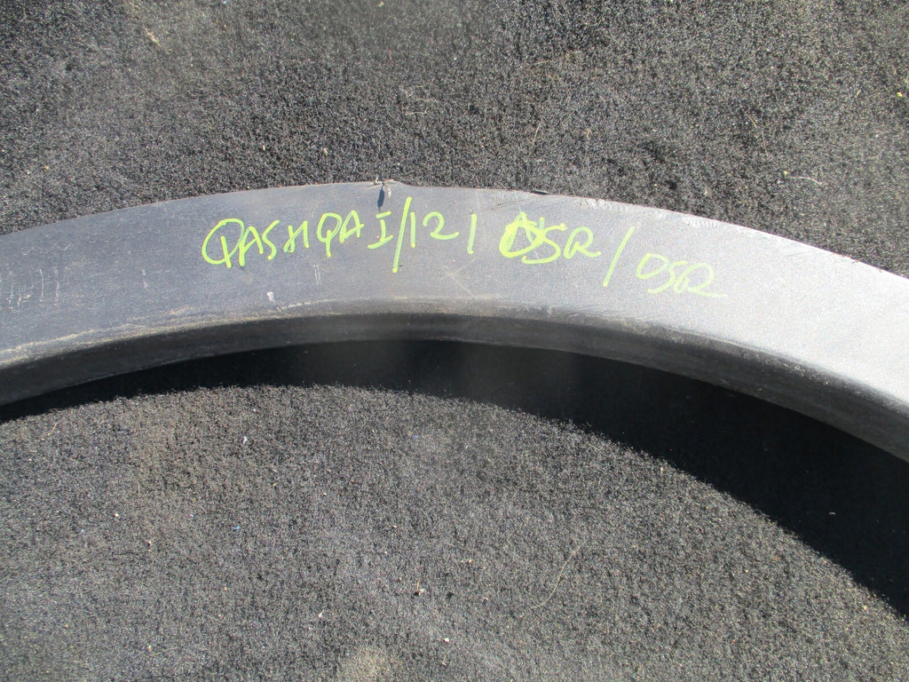 2012 NISSAN QASHQAI J10 OSR DRIVER SIDE REAR WHEEL ARCH MOULDING TRIM 93828BR