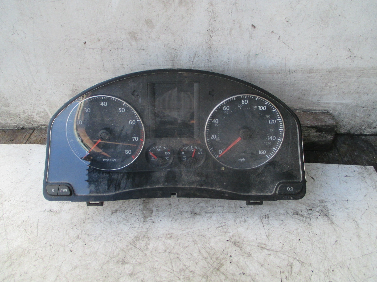 VW VOLKSWAGEN GOLF MK5 2006 1.9 DIESEL SPEEDOMETER INSTRUMENT CLUSTER 1K0920962F