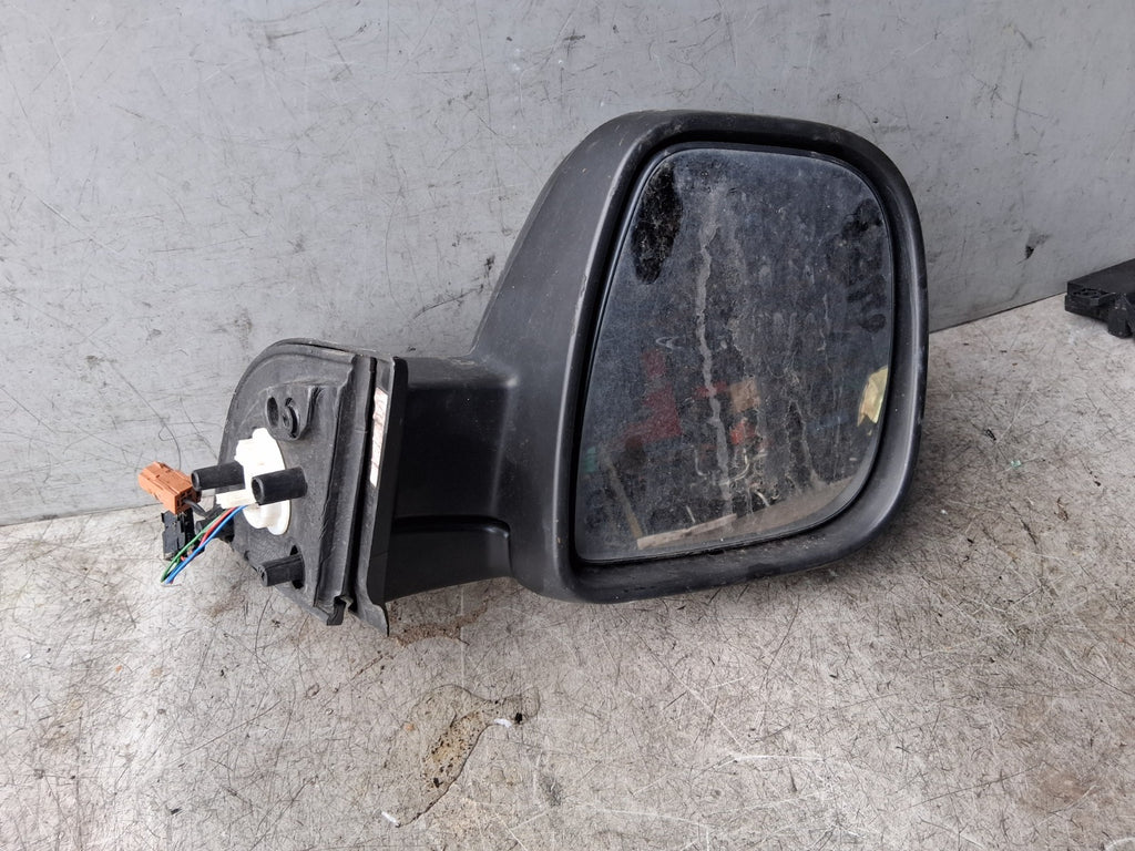2018 CITROEN BERLINGO MK2 OSF DRIVER SIDE FRONT RIGHT WING MIRROR BLACK 23267307