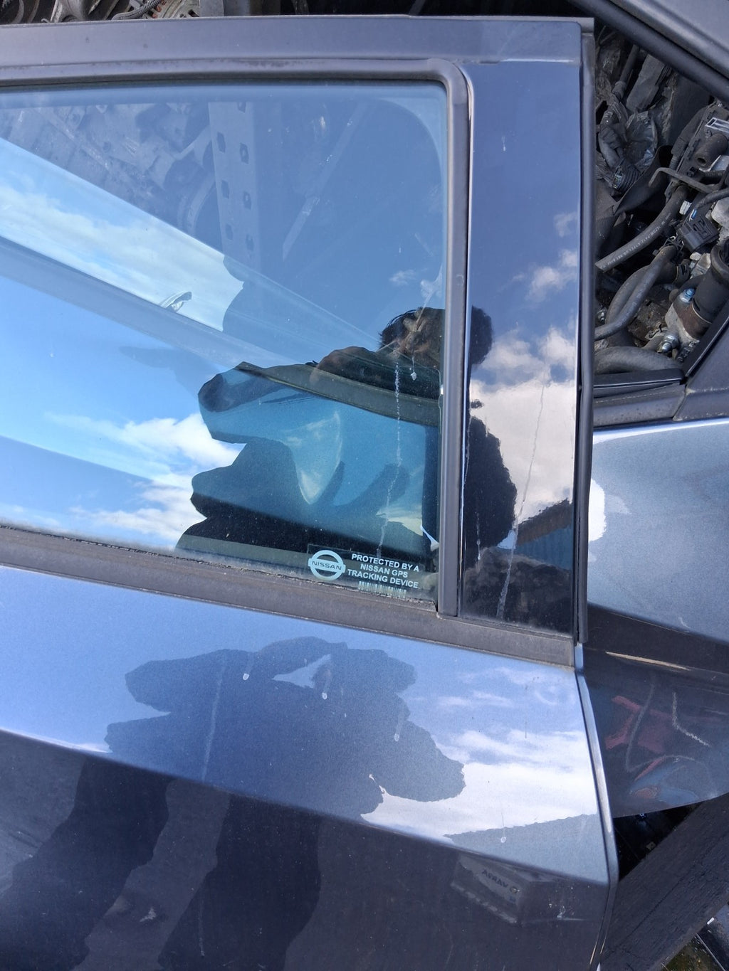 2018 NISSAN MICRA K14 OSR DRIVER SIDE REAR COMPLETE DOOR GREY TITANIUM KPN