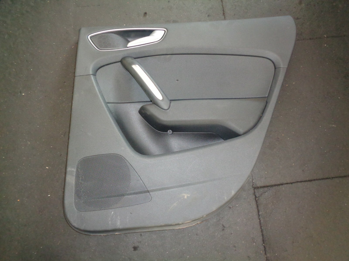 AUDI A1 SPORTBACK 5 DOOR 2013 OS DRIVER SIDE REAR DOOR DOORCARD 8X4868116