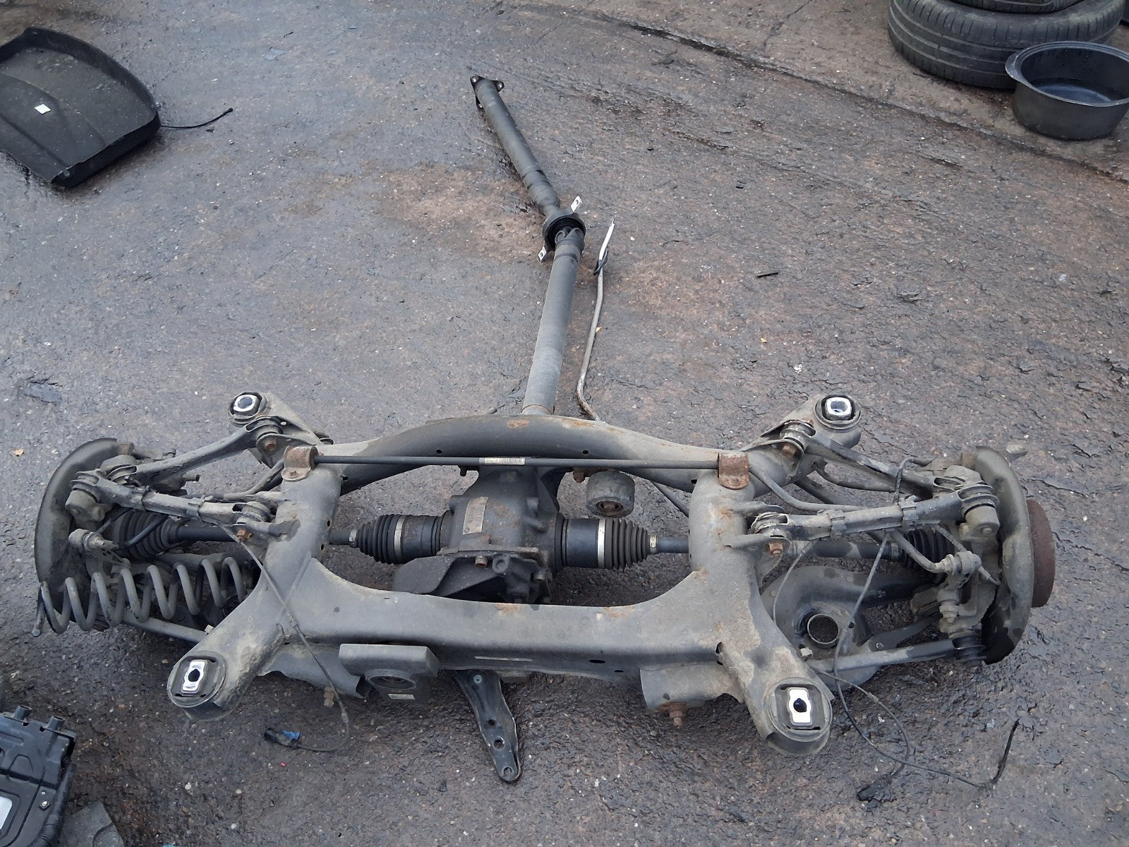 2016 BMW 1 SERIES F20 2.0 DIESEL REAR AXLE DIFF DIFFERENTIAL 3:08