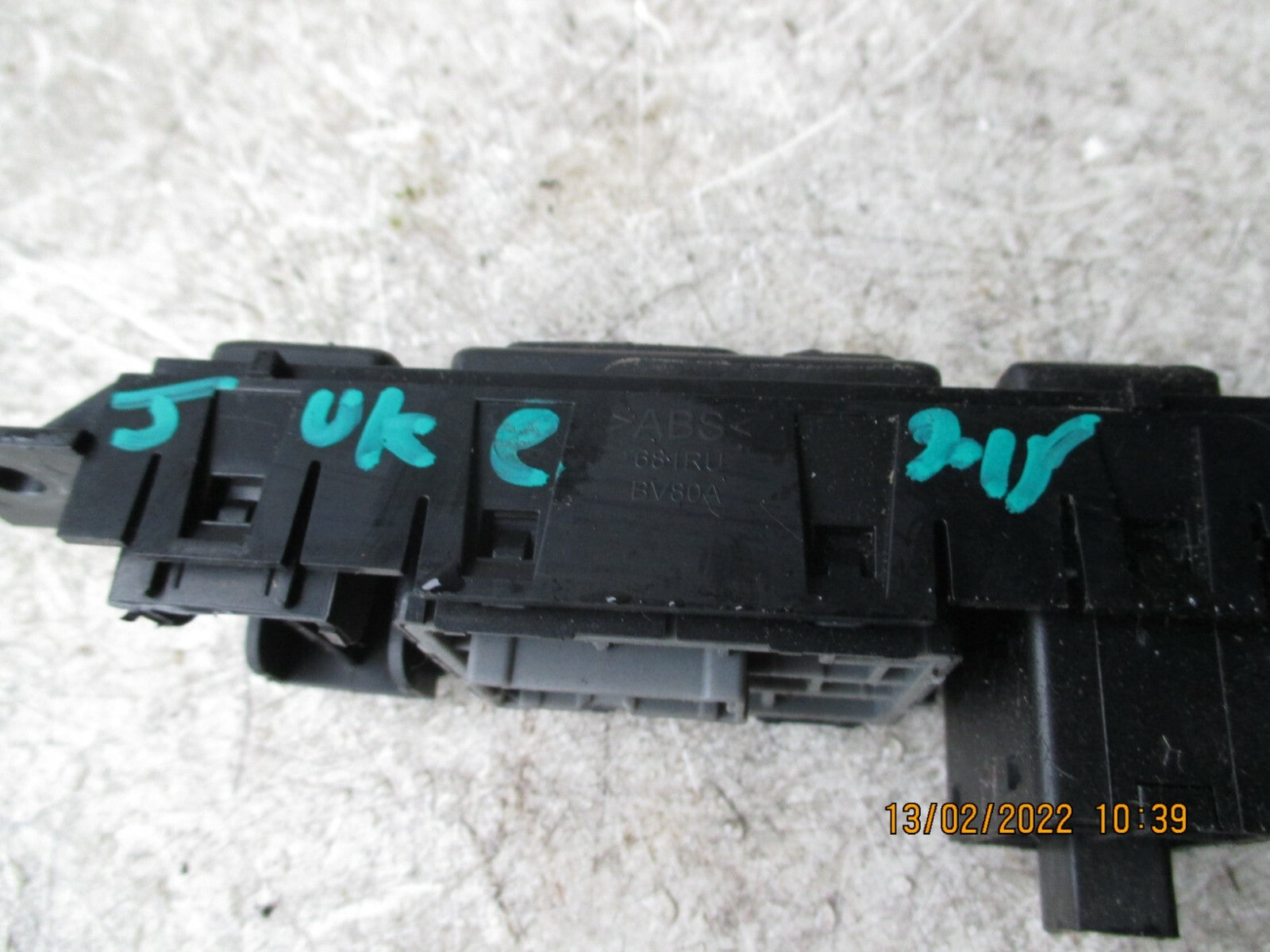 NISSAN JUKE 2015 MK1 MIRROR CONTROL HEADLIGHT ADJUST SWITCHES CONTROL PANEL