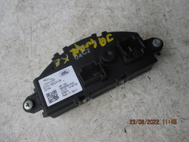 JAGUAR XE 2019 HEATER BLOWER MOTOR FAN RESISTOR GX7319E624AA