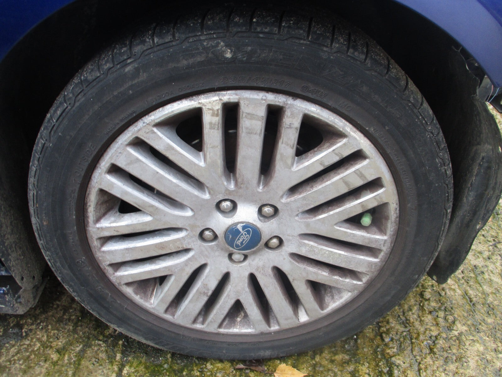 2017 FORD MONDEO MK5 17 INCH ALLOY WHEEL WITH TYRE 235/45R17 REF 4