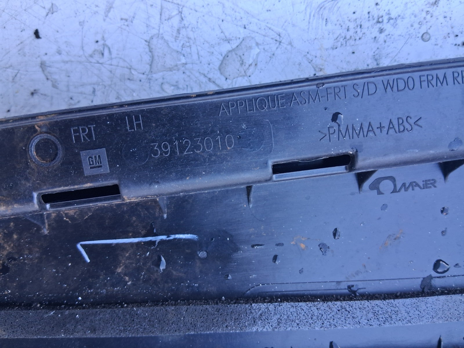 2018 VAUXHALL CROSSLAND X NSF PASSENGER SIDE FRONT LEFT DOOR TRIM 39123010