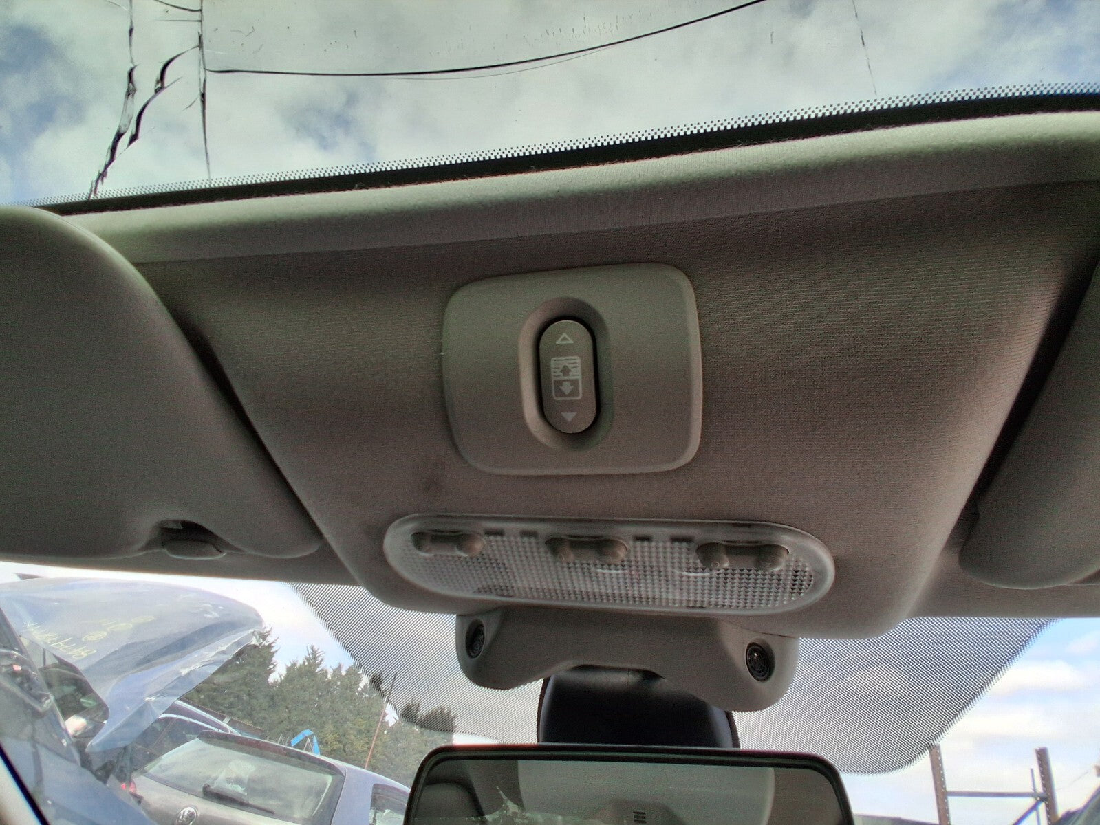2013 NISSAN QASHQAI J10 FRONT INTERIOR ROOF READING LIGHT PANEL