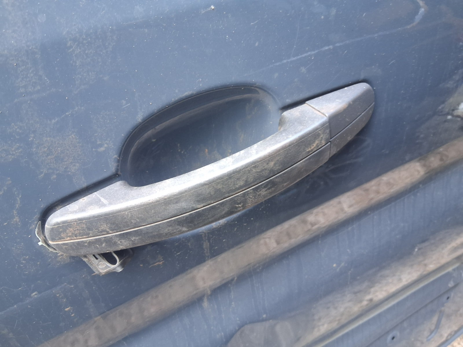 2021 FORD TRANSIT MK8 OSF DRIVER SIDE FRONT EXTERIOR DOOR HANDLE