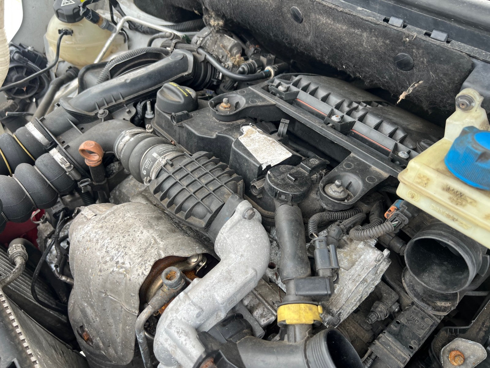 2017 PEUGEOT PARTNER MK2 1.6 DIESEL BARE ENGINE WITH PUMPS & INJECTORS BHY DV6FD
