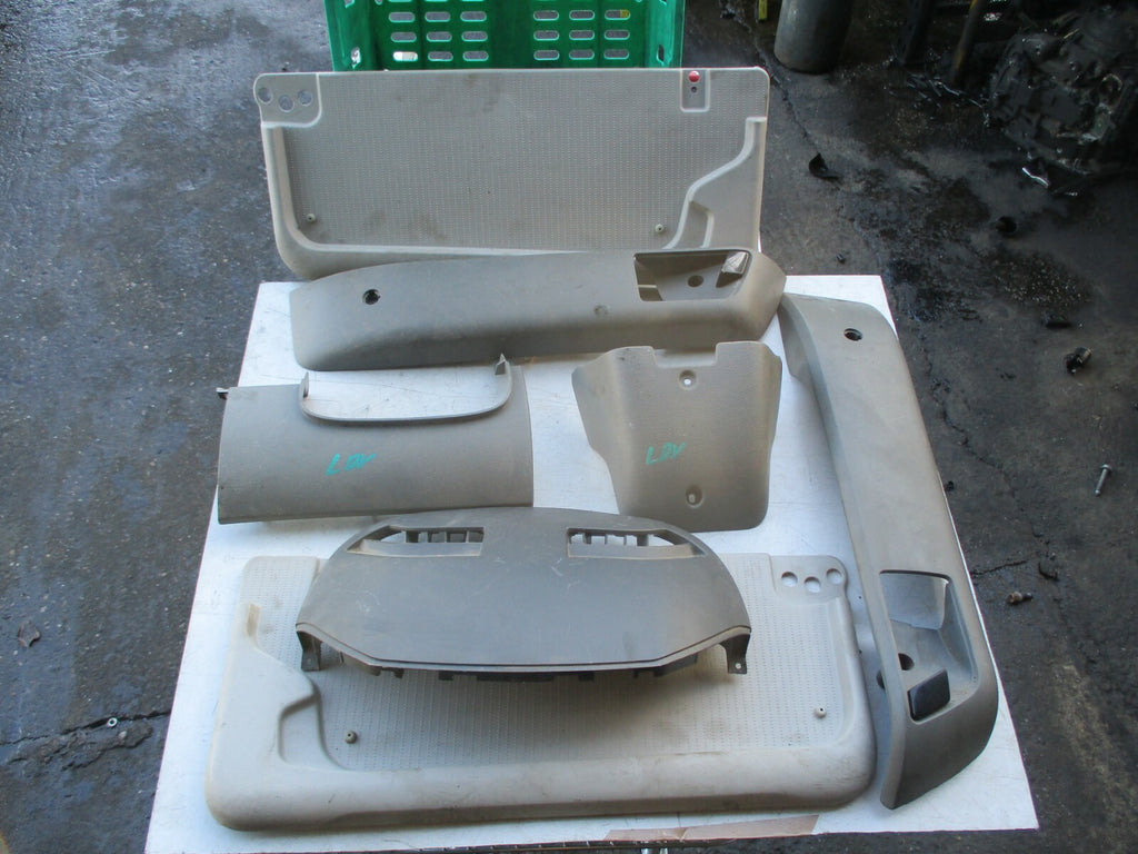 LDV MAXUS VAN 2005 INTERIOR DASH DOOR PLASTIC SURROUND TRIM PANEL COVER SET