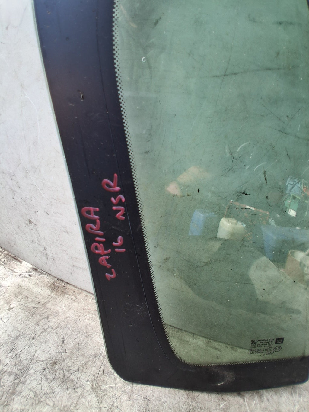 2016 VAUXHALL ZAFIRA C MK3 NSR PASSENGER SIDE REAR LEFT WINDOW QUARTER GLASS