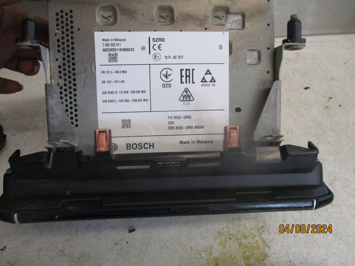 2020 SUZUKI SWIFT MK2 1.2 PETROL RADIO MULTIFUNCTION DISPLAY 3992052R06