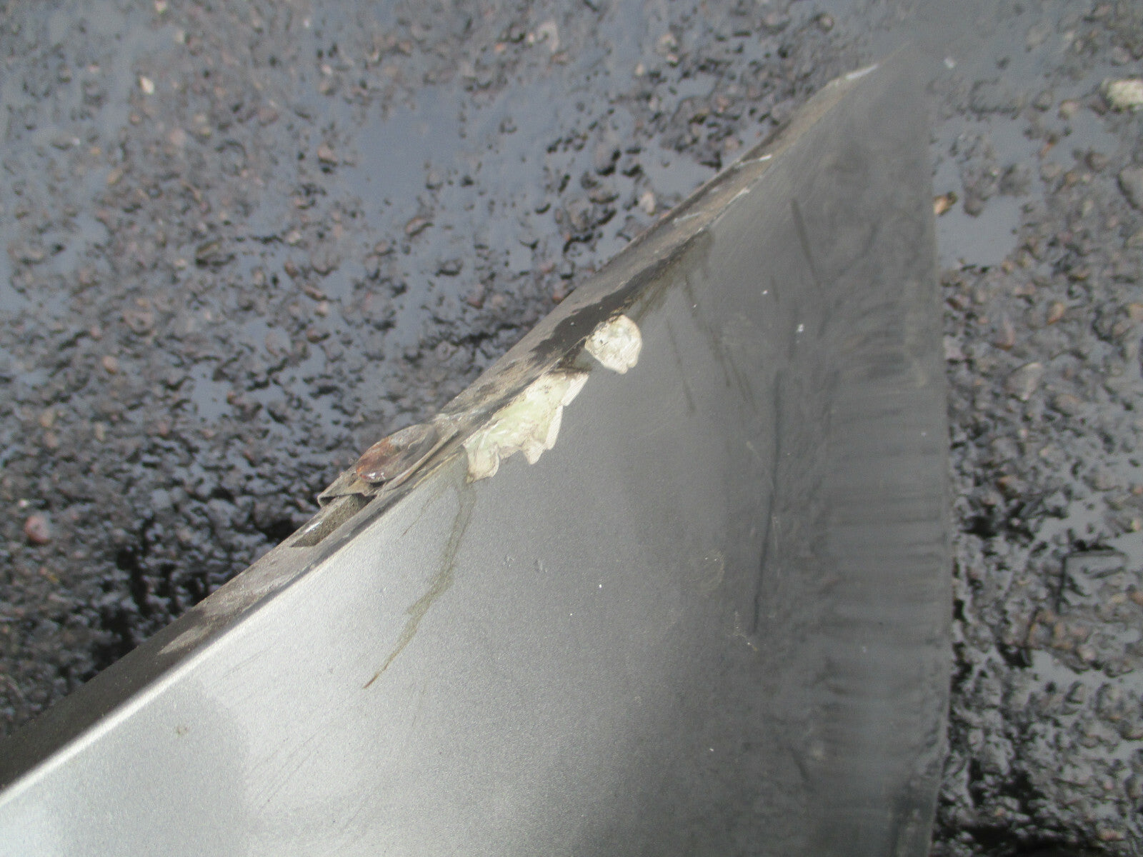 ALFA ROMEO GT 2005 REAR BACK BUMPER SILVER