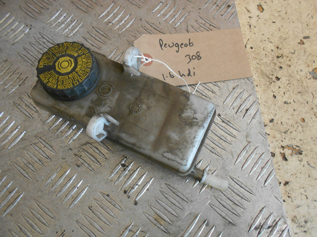 PEUGEOT 308 MK1 2013 1.6 HDI BRAKE FLUID RESERVOIR TANK 9680931580