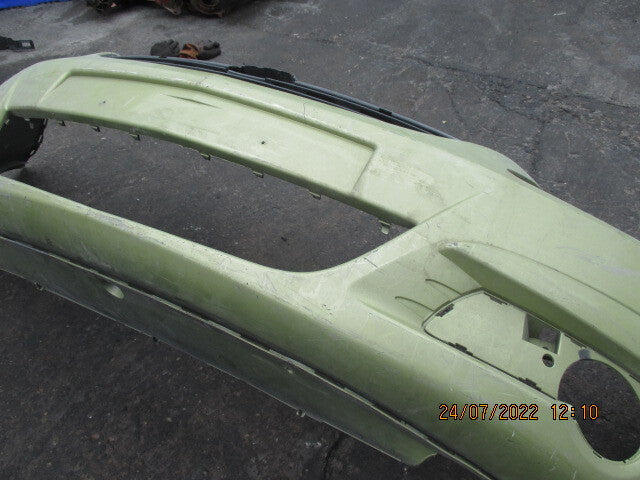 VAUXHALL CORSA D PREFACELIFT 2009 FRONT COMPLETE BUMPER GREEN