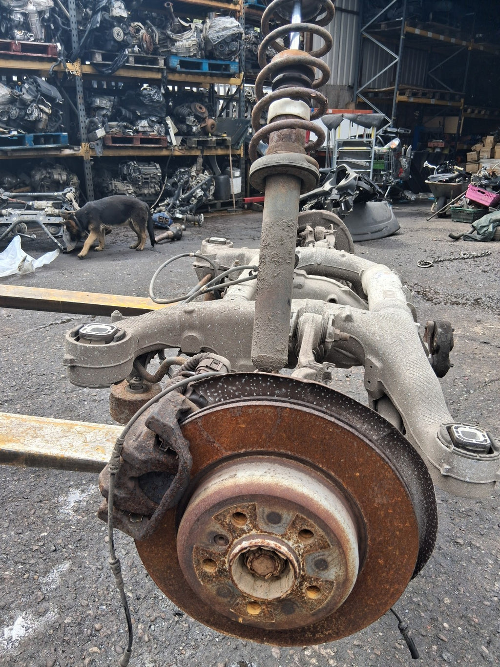 2010 BMW 5 SERIES F10 N47 2.0 DIESEL 6 SPEED DIFF & REAR AXLE 7578149 RATIO 3:38